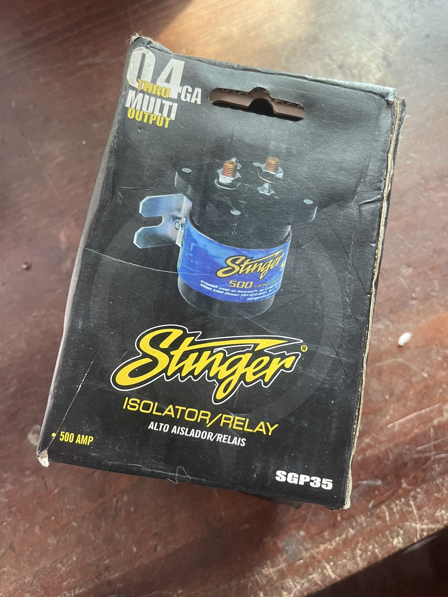 Car Audio Isolator