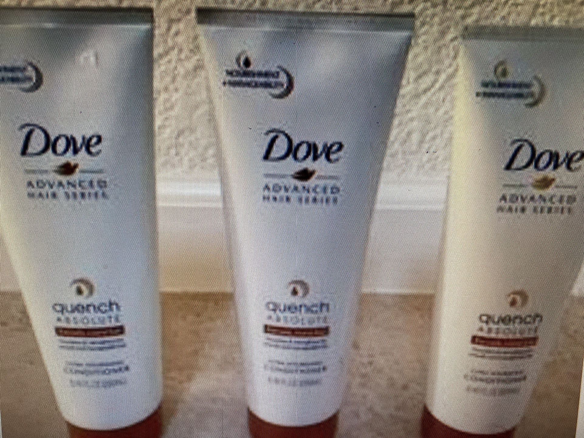 New Dove Quench Absolute Conditioners for Curly, Coarse Hair