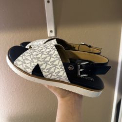 michael kors sling back sandals