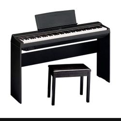 Yamaha P-125 88-Key Weighted Digital Piano – Authentic Touch & Great Sound