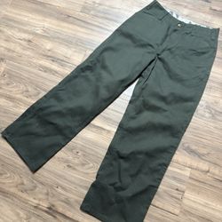 Vintage Ben Davis Olive Green Work Pants – 28x28