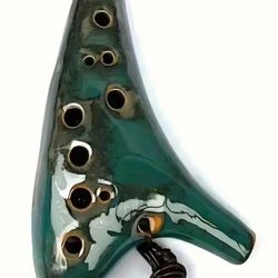 Legend of Zelda Ocarina Green