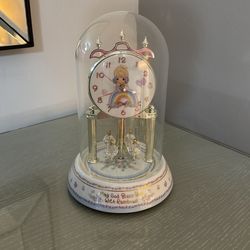 Precious Moments Clock Girls