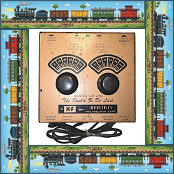 KF Industries The Santa Fe De Luxe Dual Power Pack Model CB 250 Transformer ( For Model Trains)