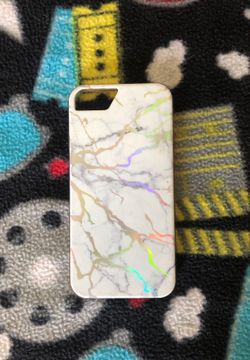 Cute Marble & Holographic iPhone 6s & 8 Phone Case