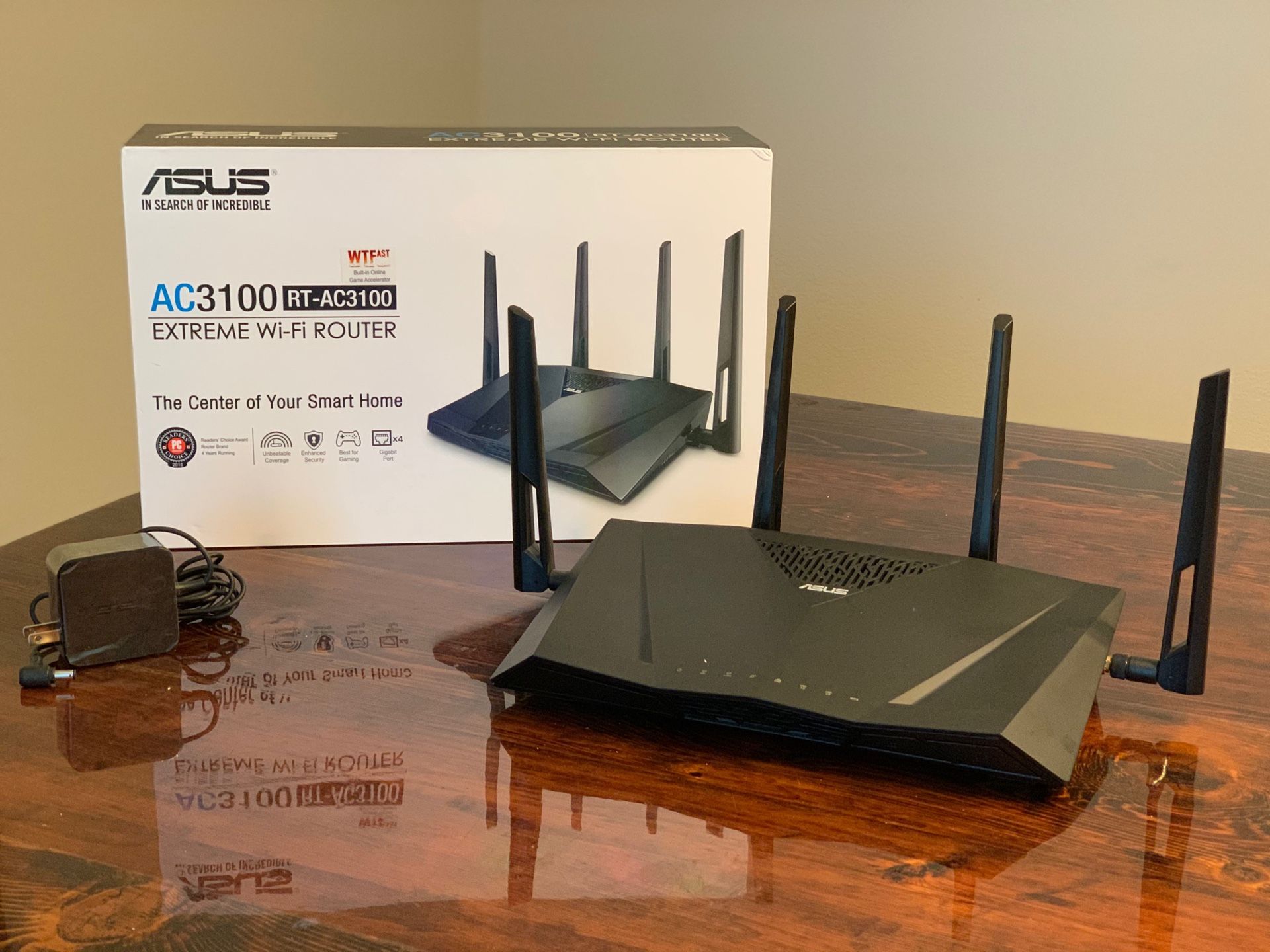 ASUS AC3100 extreme WiFi router