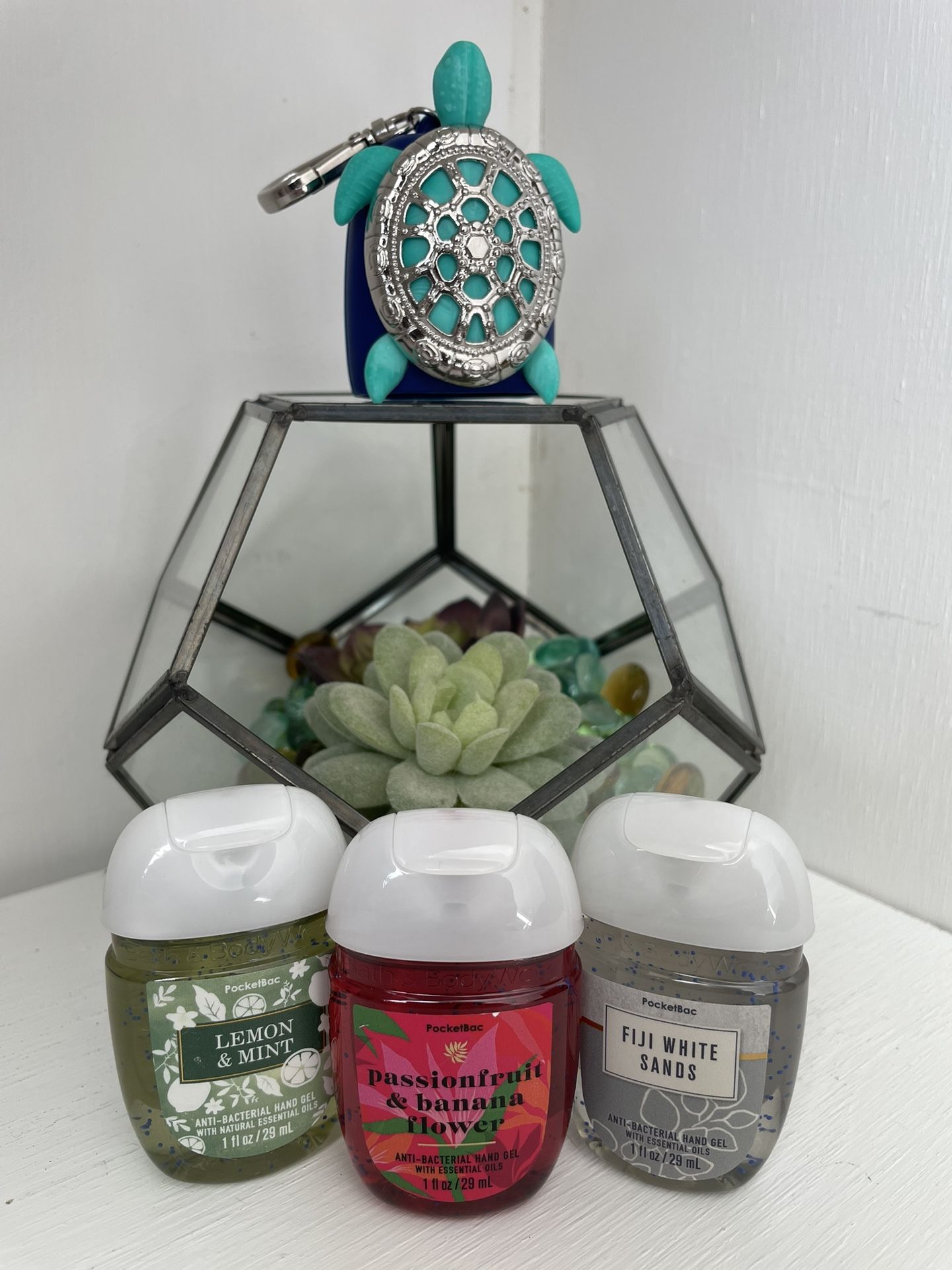 Scented Hand Sanitizers & Silicone Holder