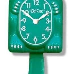 Kit Cat Klock Green Gentlement Moving Eyes & Tail BC-44 Kit Cat Clock (Brand new)