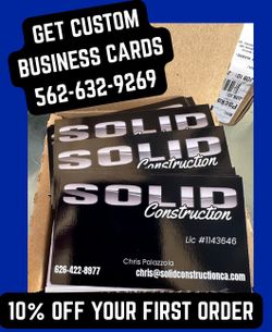 Custom Business Cards
