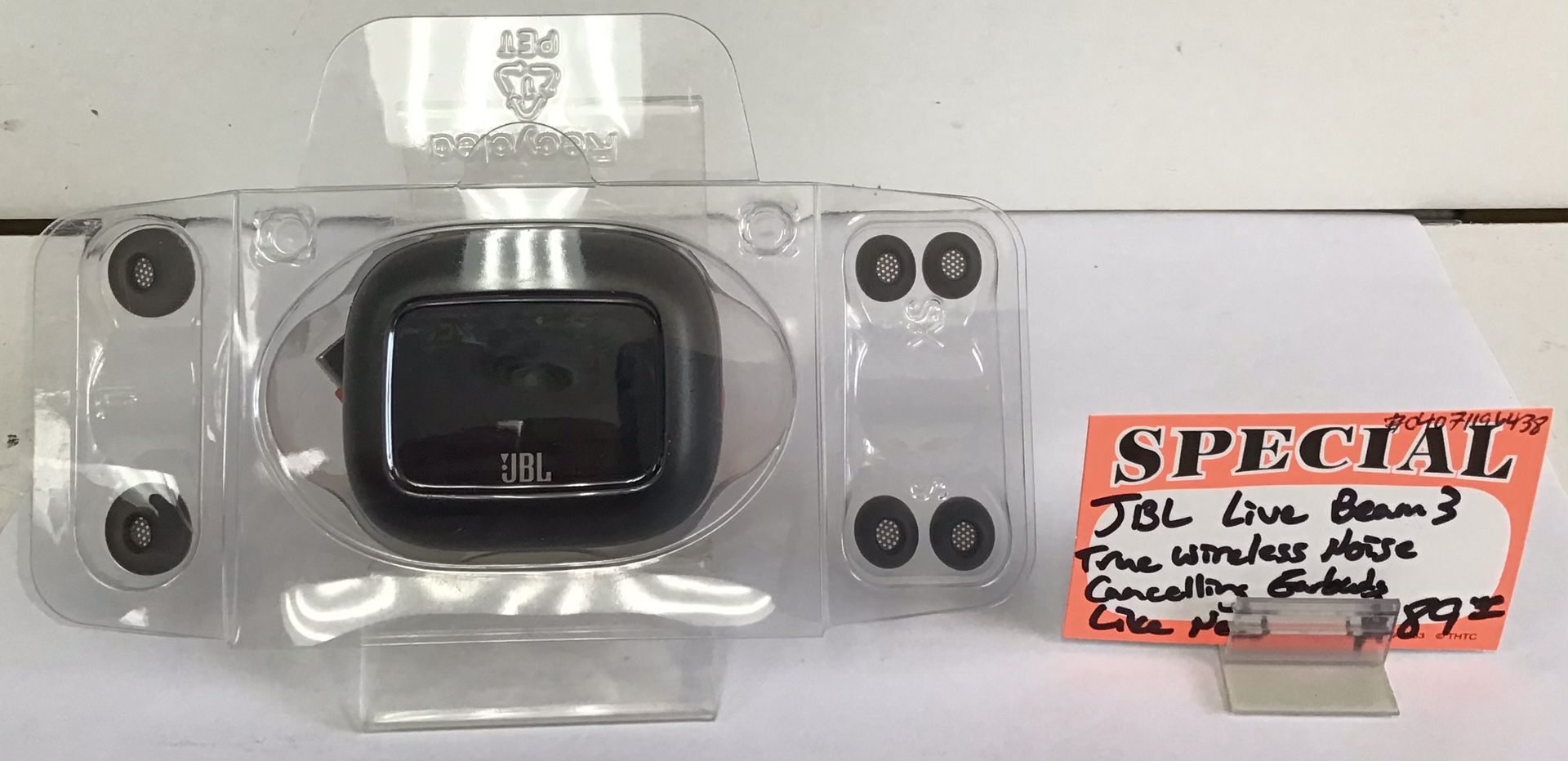 JBL Live Beam 3 True Wireless Noise Cancelling Earbuds Like New