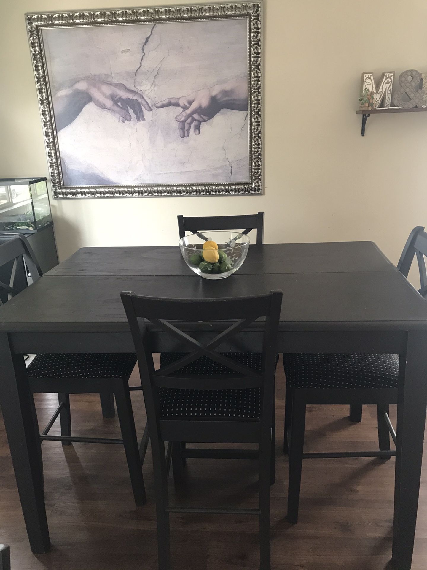 Kitchen table with 4 chairs