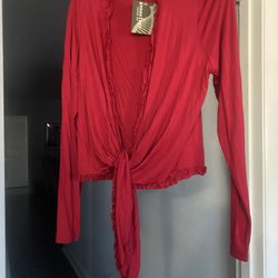 Geneology Fashion DNA Tie Wrap Jacket NEW 
