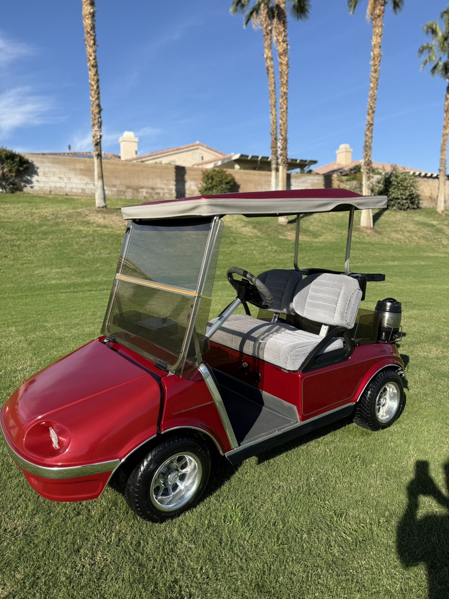 Club Car Golf Cart with Super High-speed Motor at 28 mph!
