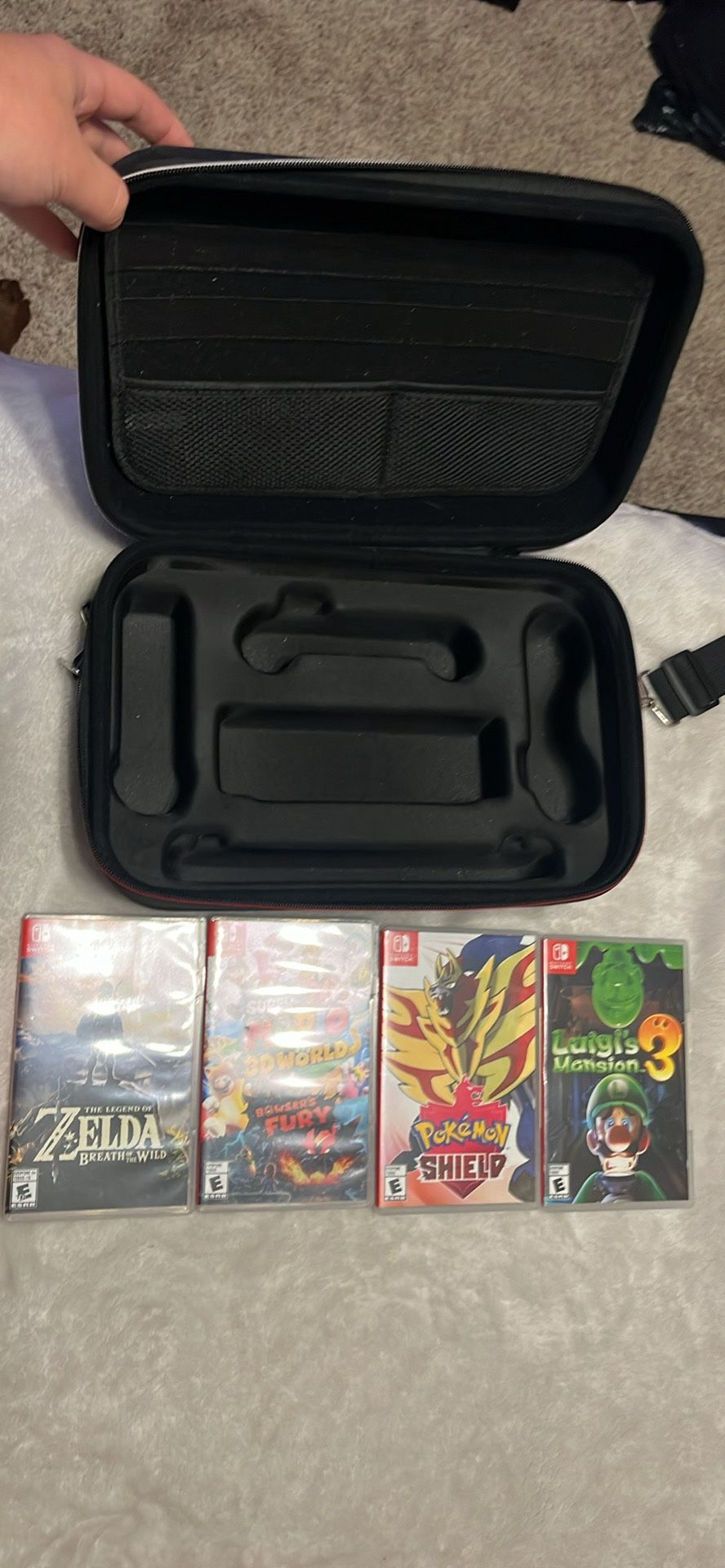 Switch Games And A Case