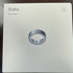 Oura Ring Size 9 Brushed Silver