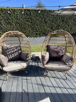 Outdoor Lounge, Chairs, Egg Chair