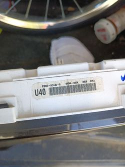 Dash board O Odometer Tundra Trd