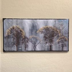 20" x 40" Tree Wall Art for Living Room Large Modern Wall Decor Canvas Paintings for Wall Decorations Bedroom Office Artwork Art Prints.