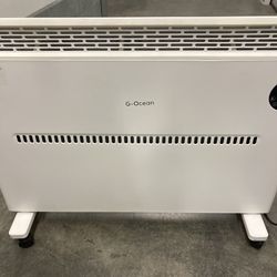 Quiet, convection heater