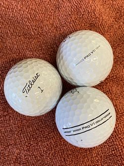 Experienced Titleist ProV1 Golf Balls