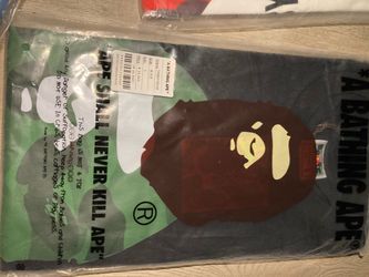 A Bathing Ape T-Shirt Black Size L