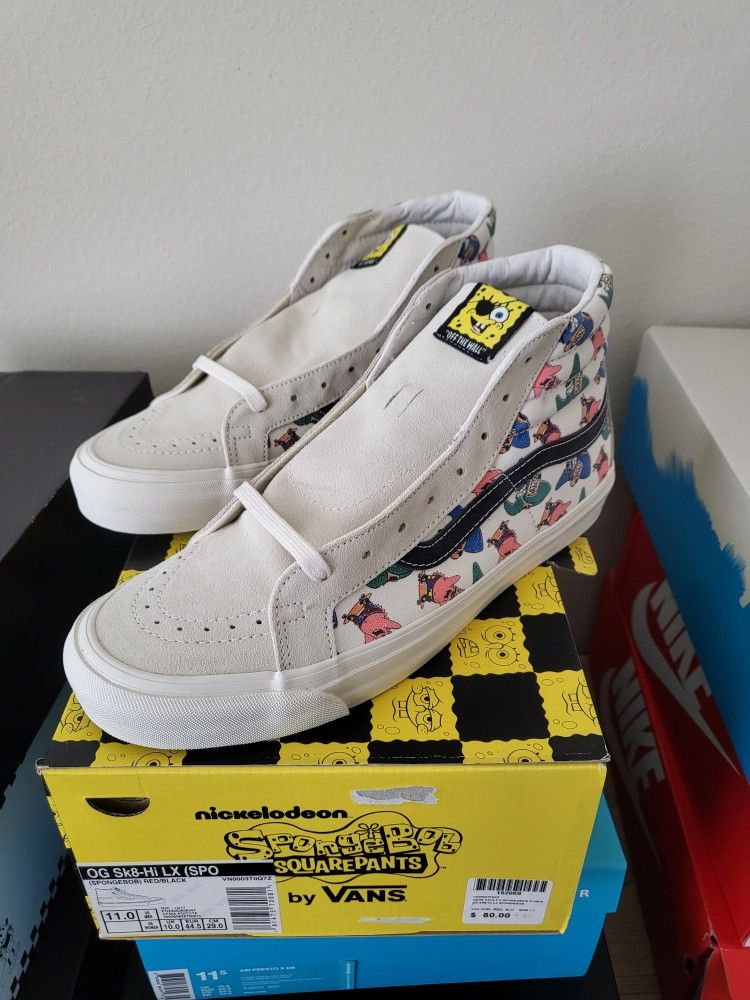 Vans OG Sk8-Hi Spongebob (Patrick Star) Brand New DS