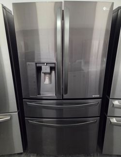 Black Stainless Steel Refrigerator