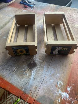 Wooden Small Crates