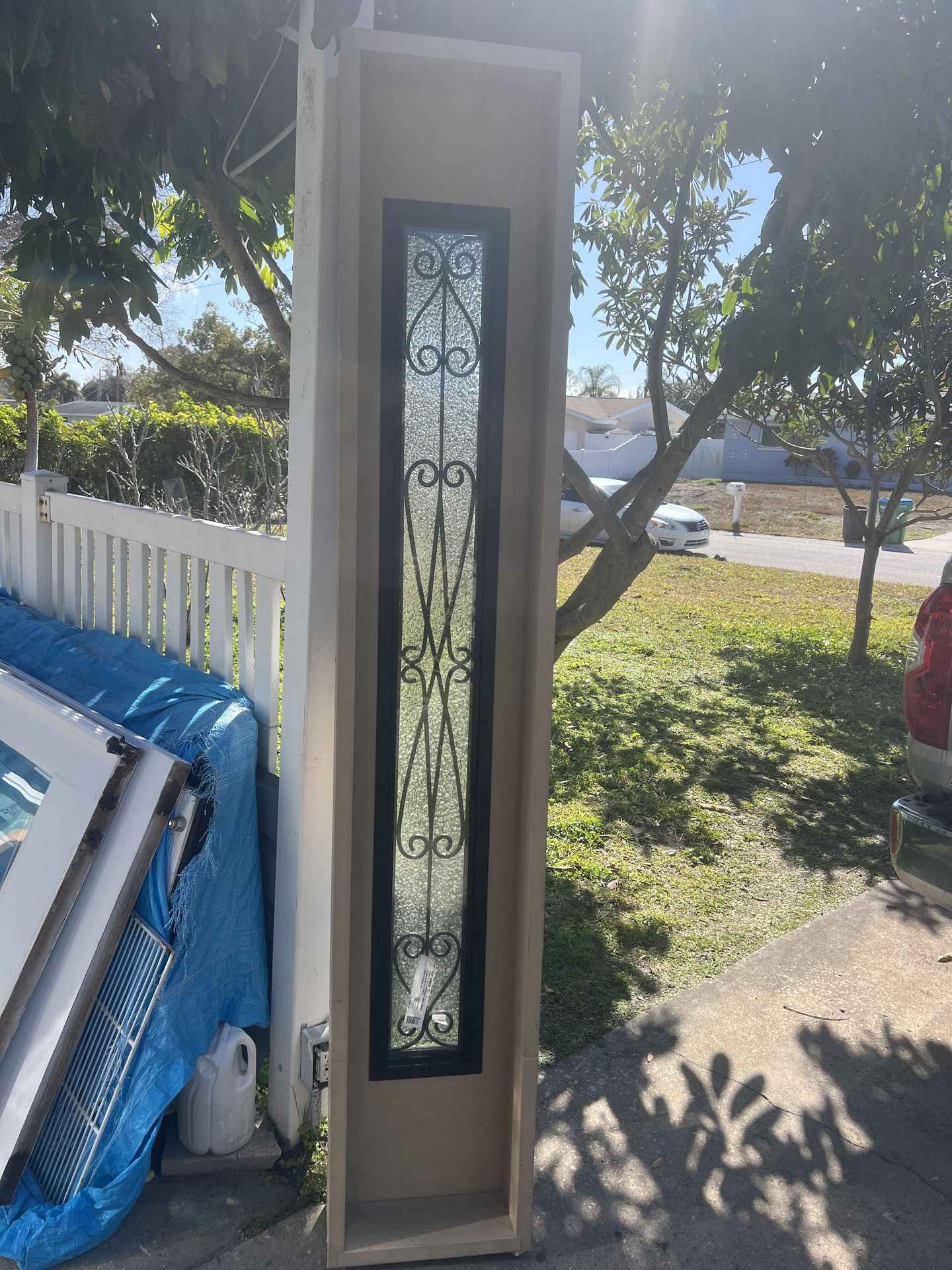 Exterior Door Impact Sidelight 15.5x86