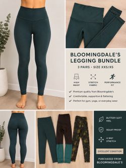 Bloomingdale’s Designer legging bundle 3 Xxs