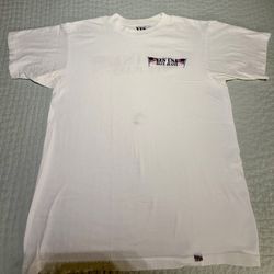 Vintage 1990’s Men’s T-shirt, Yes USA Blue Jeans, 100% Cotton, White, Size Large