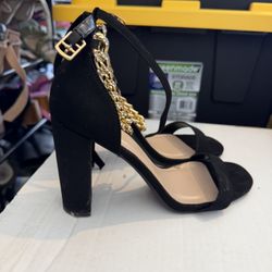 Gold Chain Heel