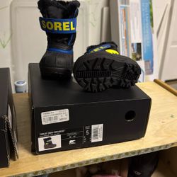 Kids Sorel Winter Boots Size 5