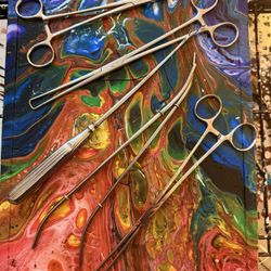 Stainless Steel Six Pieces, Medical Tools