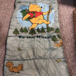 Winnie The Pooh Sleeping Bag 