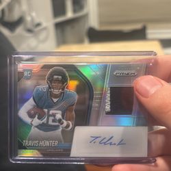 travis hunter rookie auto patch /99