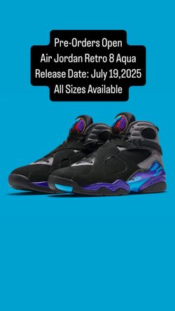 Air Jordan Retro 8 Aqua