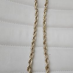 NICE BIG AND HEAVY FINE GOLD PLATED MENS NECKLACE 