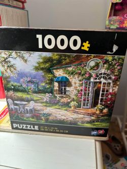 Sure Lox 1000 Piece Garden House Jigsaw Puzzle