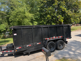 2022 Top Shelf 16ft Dump Trailer 14k GVWRClean title