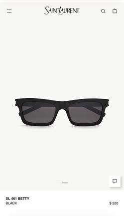 SAINT LAURENT SUNGLASSES SL461 BETTY