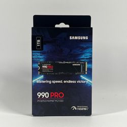 New Samsung 990 Pro 1TB M.2 NVMe Gen 4.0 x 4 SSD MZ-V9P1T0