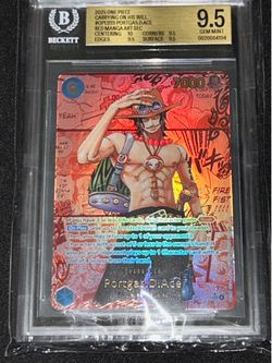 One Piece Red Manga Portgas D. Ace BGS 9.5