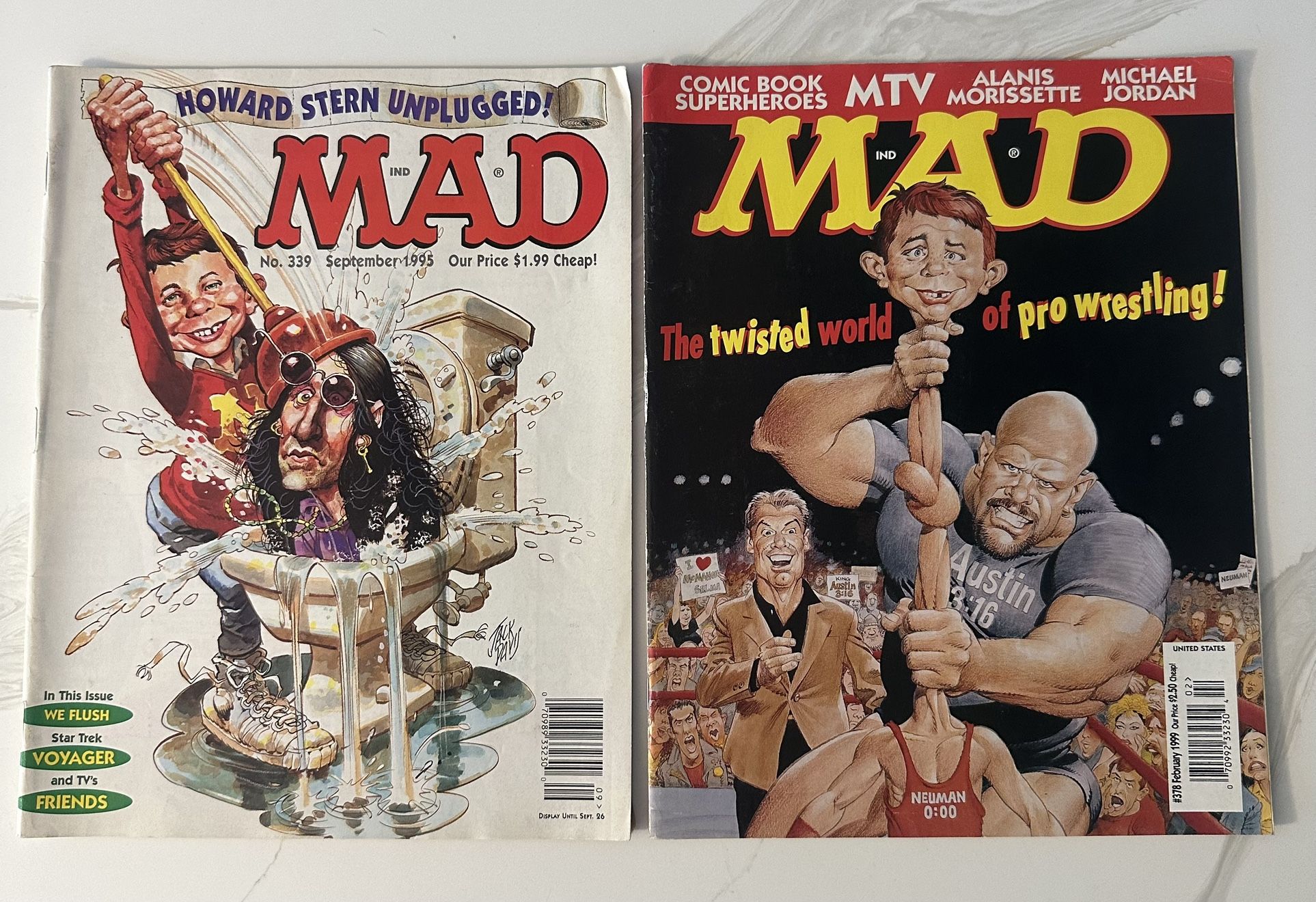 Mad Magazine #339 & #378