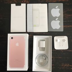 iPhone 7 128GB Case Only With Accessories Brand New