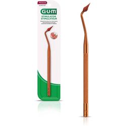 GUM Stimulator Permanent Handle with Rubber Tip 600 Series
