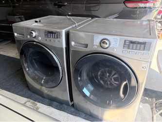 Front load LG Washer and Dryer