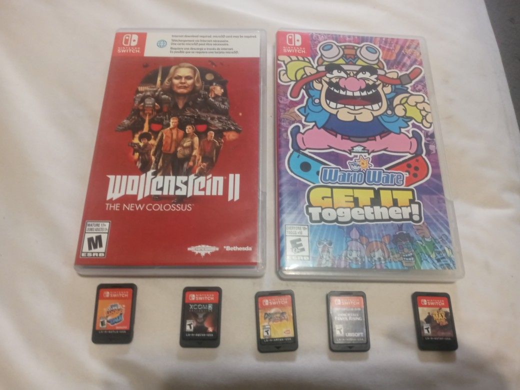 7 Nintendo Switch Games BUNDLE
