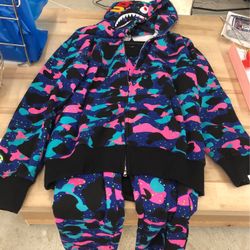 Colorful Bape Jumpsuit