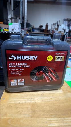 Husky 20 FT booster Cable